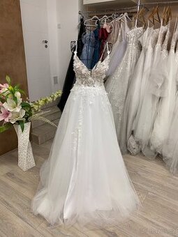 Svatební šaty vel.34-38