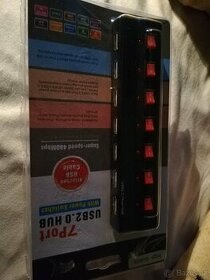 PremiumCord USB 2.0 HUB 7-portový