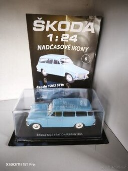 Nadčasové ikony 1:24 Škoda 1202 STW r1964
Aukce