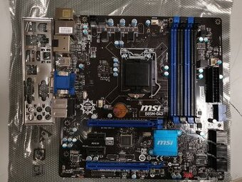 MSI B85M-G43 pre Intel CPU 4gen 1150 socket