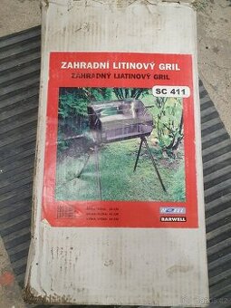 Zahradní litinový gril
