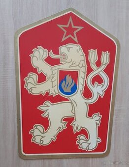 VELKÝ ZNAK  ČSSR - DŘEVOPLAST NOVÝ JÍČÍN