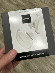 BOSE Earbuds QuietComfort - noise cancelling (NOVÉ)