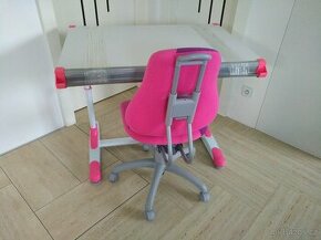 ALBA židle FUXO S-line + Nastavitelný psací stůl CUKURADU