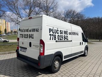 Pronájem dodávky Fiat Ducato, Ford Transit
