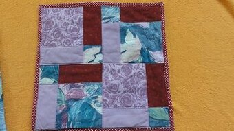 Povlak na polštář, patchwork 40x40cm