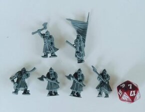 Fantasy figurky - 3D tisk - trpaslíci