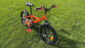 Dětské kolo BTWIN, 16”vč. pom. koleček