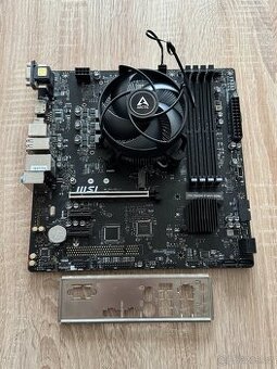 Základní deska MSI, Intel Core i5 12400F, chadič