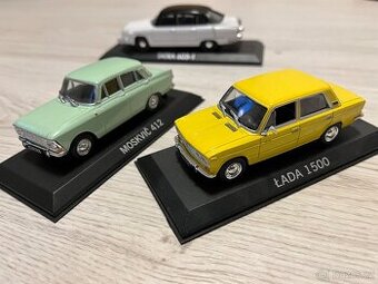 Moskvič 412 a Lada 1500 DeAgostini