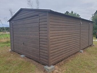 Plechová garáž 4x6m