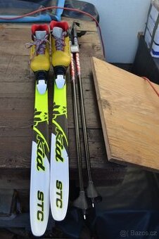 dětské běžky se šupinami 110 cm boty SNS EU 31 vč holí