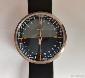 Jednoručkové hodinky Botta-Design UNO 24+ Black/Orange