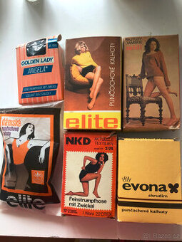 Retro punčocháče - nepoužité - 1