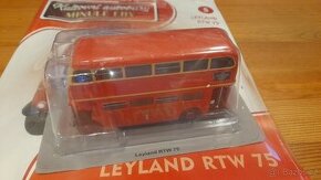 Dvojposchoďový autobus LEYLAND RTW 75 org.zabalený