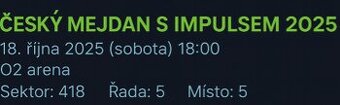 Český Mejdan s Impulsem 2025