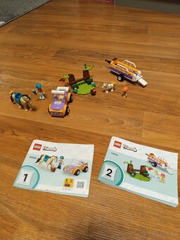 Lego Friends - přívěs na koně a poníka