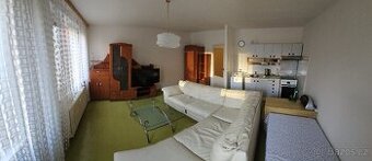 Kožená rozkládací sedací souprava