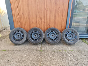 Plechové disky 5x112 6,5JX16H2,ET48+zimní 205 60 16