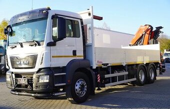 MAN TGS 26.420 6x4 - valník s hydraulickou rukou