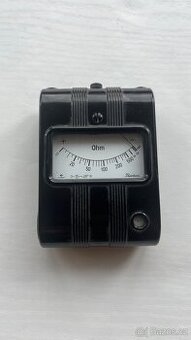 Analogový měřič odporu - ohmmetr