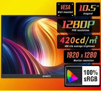 Přenosný monitor 10,5"