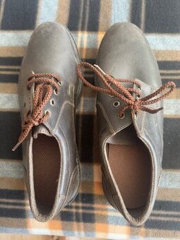 Pracovní kožené boty vel. 45