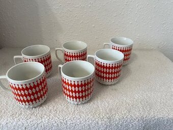 Retro staré hrnky československo