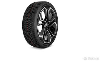 Octavia - originál komplet zimní kola.Jako nové.8mm.Přivezu