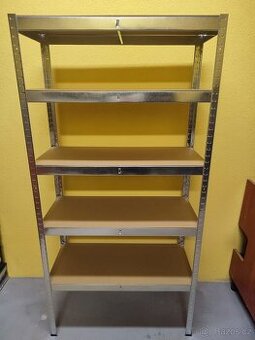 Regál kovový pozinkované nosnost 875kg