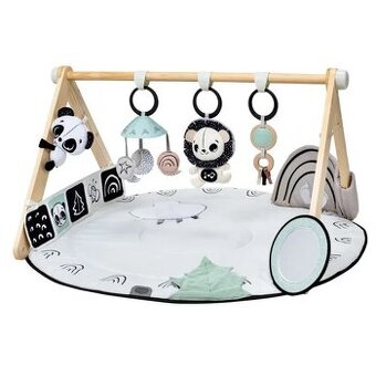 Dřevěná hrazda s podložkou