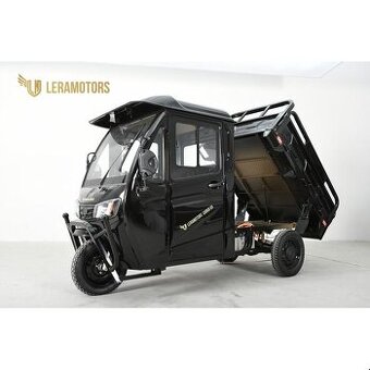 Pracovní tříkolka Leramotors G5, tuk tuk, černá