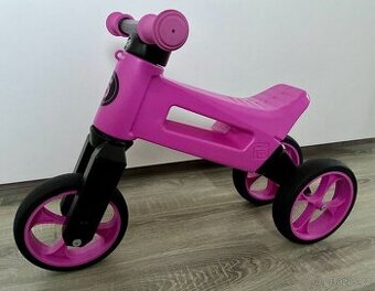 FUNNY WHEELS Rider SuperSport 2v1 růžové odrážedlo