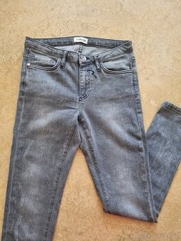 Šedé slim džíny Rich&Royal vel. 27/32