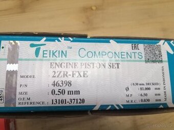 Sada opravných pístů motor 2ZR-FXE Toyota 1,8