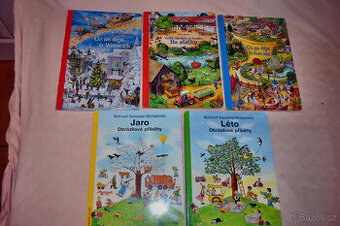 dětské velkoformátové knihy, krásné obsáhlé ilustrace