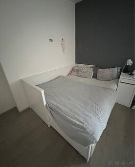 Hemnes bílá postel 80 × 200