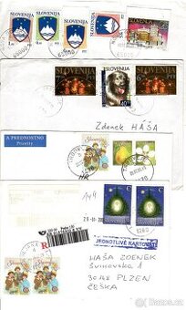 4 obálky Slovinska