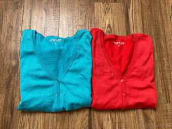2x lehký svetřík k šatům, tričkům (vel. XS)