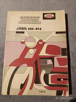 Katalog náhradních dílů Jawa 350/634