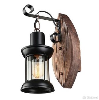 Retro nástěnné světlo / lucerny