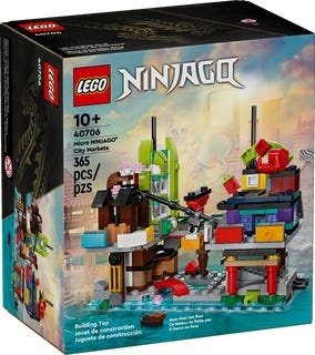 Lego Miniaturní trhy v NINJAGO® City 40706