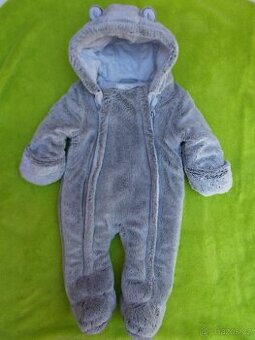 Zimní chlupatková kombinéza George vel. 56