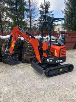 Minibagr profi K13 X, Lžíce 40cm a 20cm v ceně