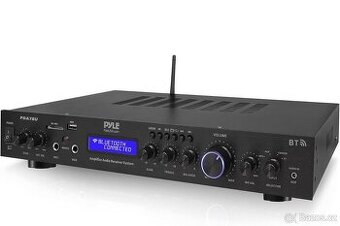 Zesilovač s přehrávačem PYLE, montáž i do RACKu
