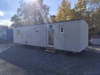 Zateplený mobilheim po rekonstrukci 8,8 x 3 m