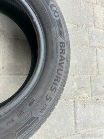 Prodám letní pneumatiky Barum Bravuris 5 (195/55 R15 V)