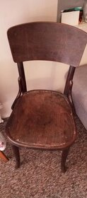 Staré ohýbané židle