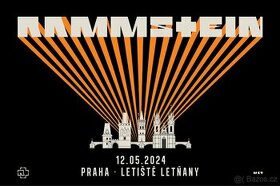 1 vstupenka Rammstein Praha Feuerzone 12.5.