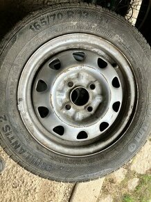 Staré pneumatiky na Škoda Felicia - 1
